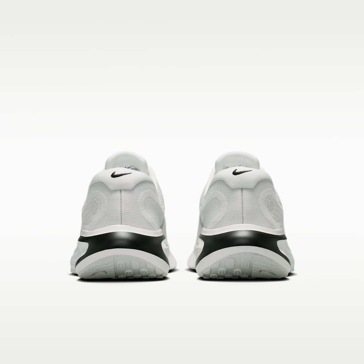Nike Journey Run Men's Road Running Shoes - Summit White/Black/White/Metallic Silver - Image 6
