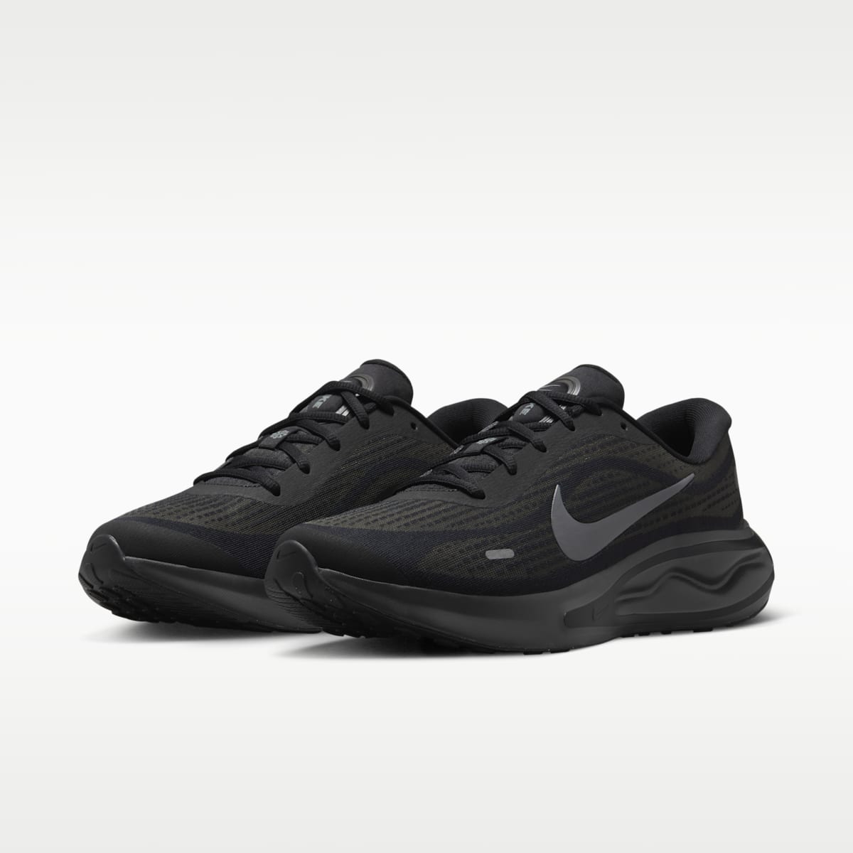 Nike Journey Run Men's Road Running Shoes - Black/Medium Ash/Smoke Grey - Image 5