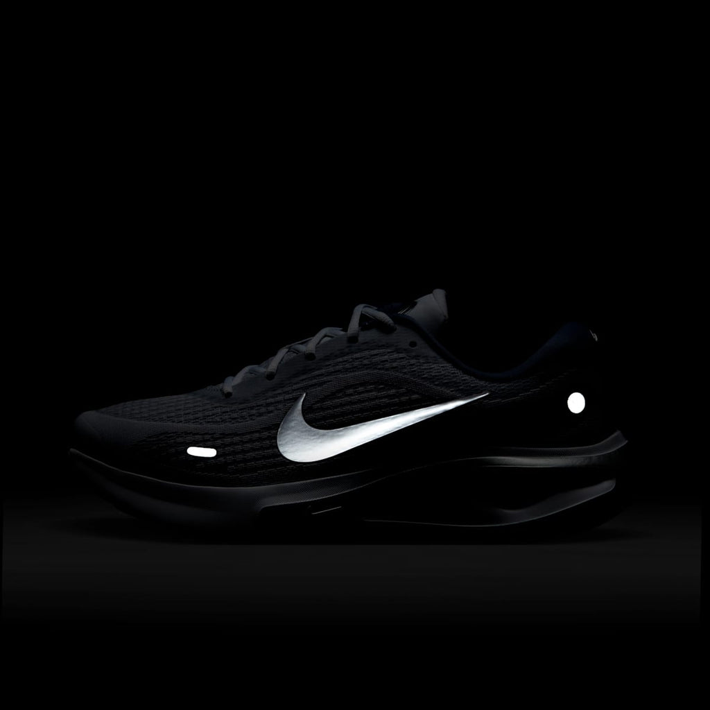 Nike Journey Run Men's Road Running Shoes - White/Black/Ashen Slate/Metallic Silver - Image 9