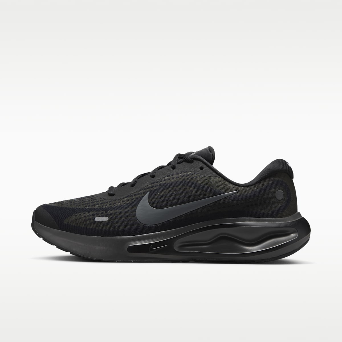 Nike Journey Run Men's Road Running Shoes - Black/Medium Ash/Smoke Grey - Image 1