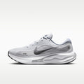 Nike Journey Run Men's Road Running Shoes - White/Black/Ashen Slate/Metallic Silver - Image 1