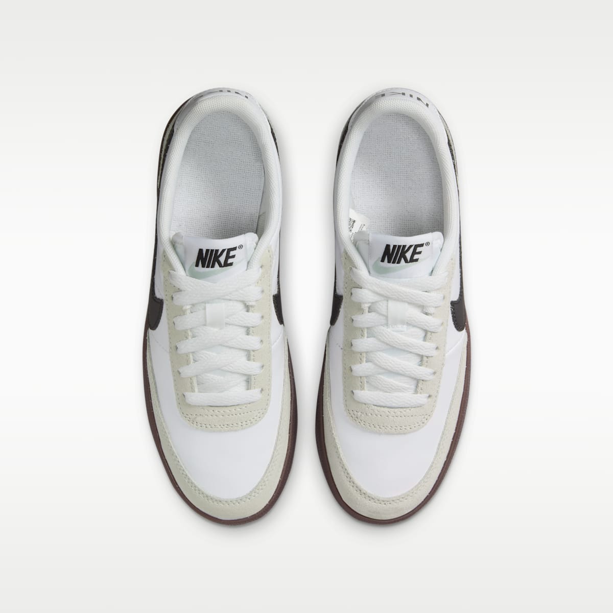 Nike Killshot 2 Big Kids' Shoes - White/Light Silver/Gum Dark Brown/Black