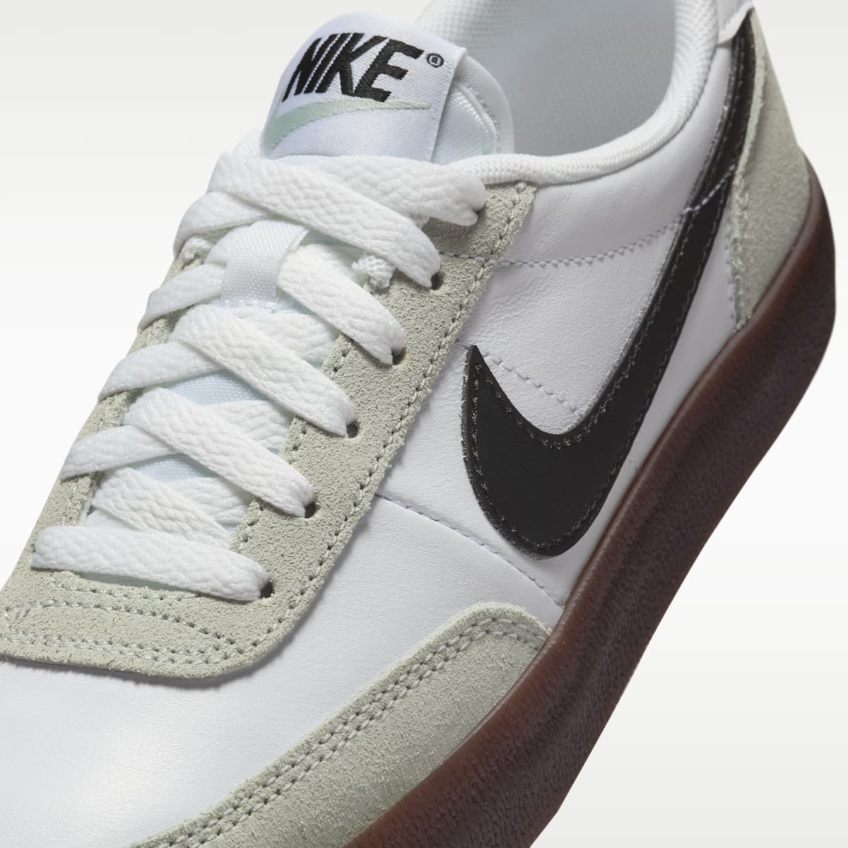 Nike Killshot 2 Big Kids' Shoes - White/Light Silver/Gum Dark Brown/Black