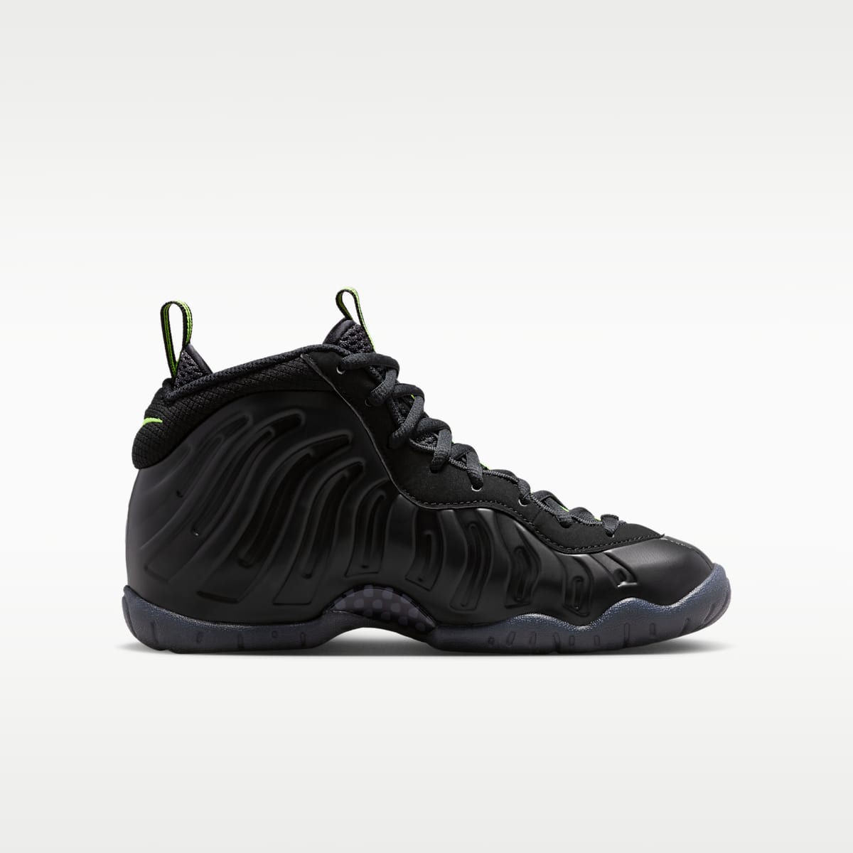 Nike Little Posite Pro Big Kids' Shoes - Black/Voltage Yellow