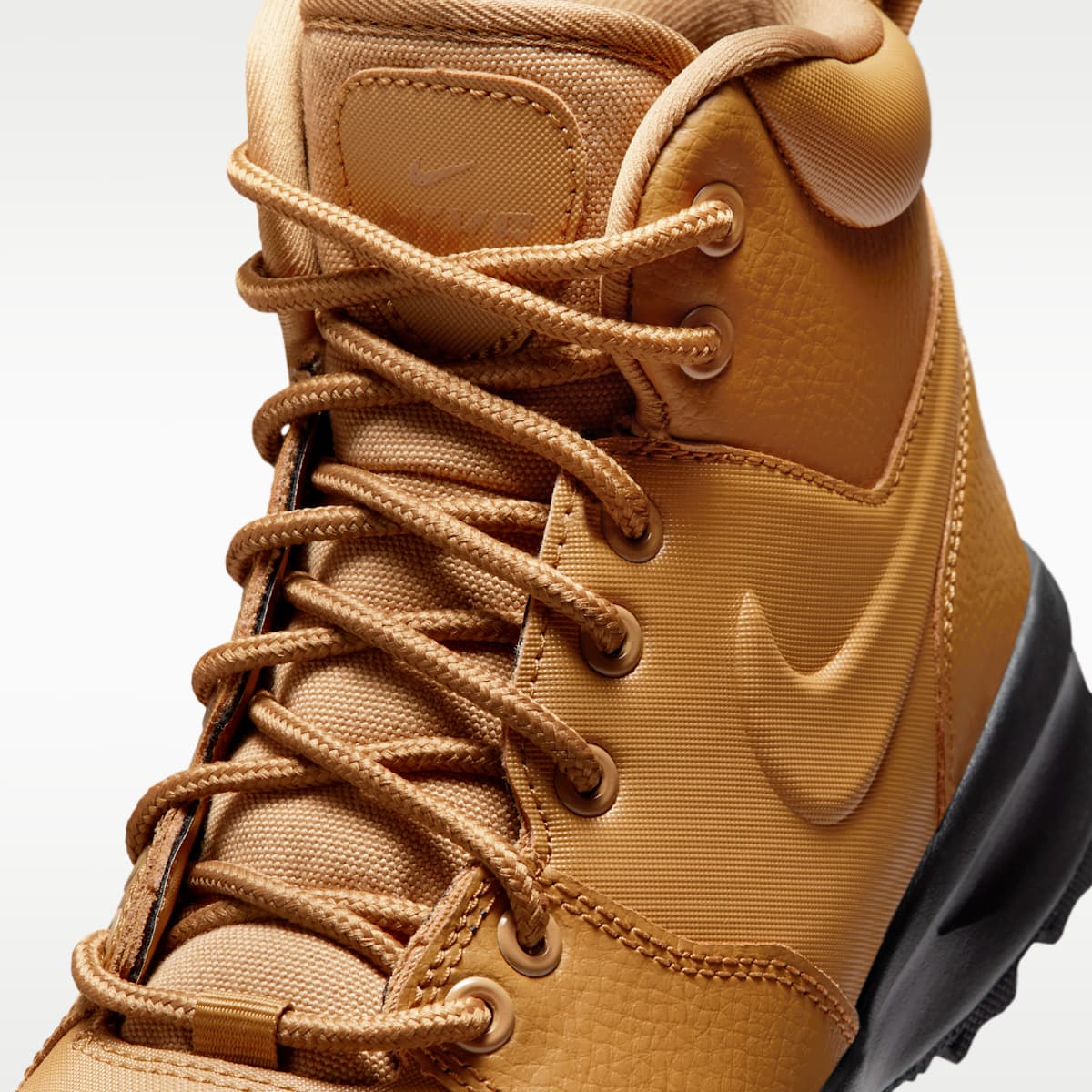 Nike Manoa 17 Big Kids' Boots - Wheat/Black/Wheat - Image 7