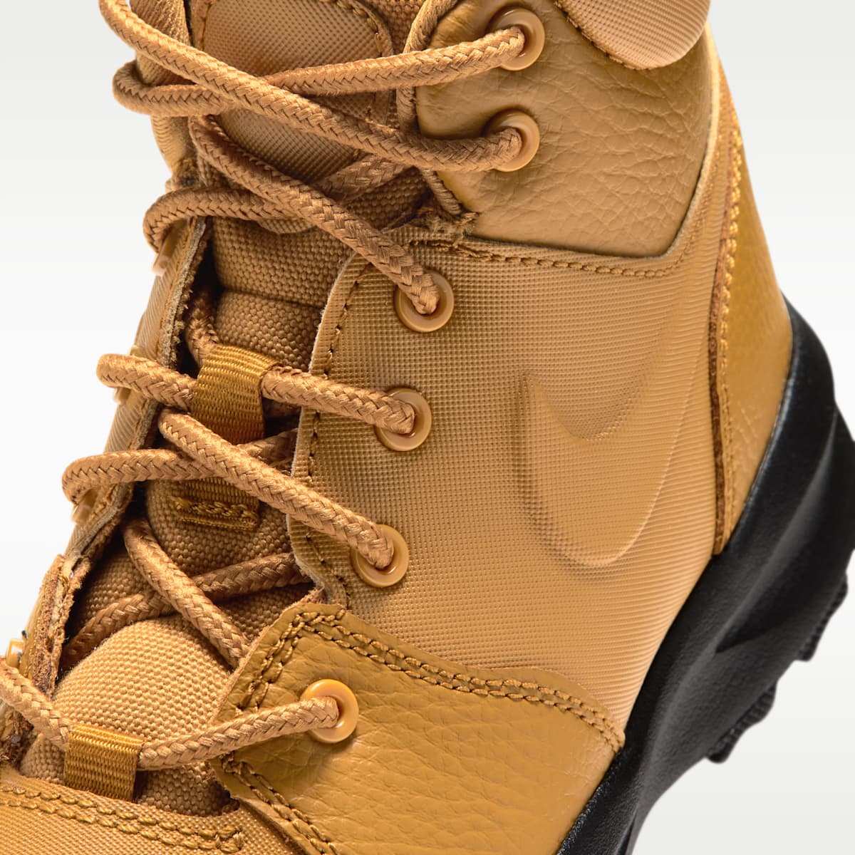 Nike Manoa 17 Little Kid's Boots - Wheat/Black/Wheat - Image 7