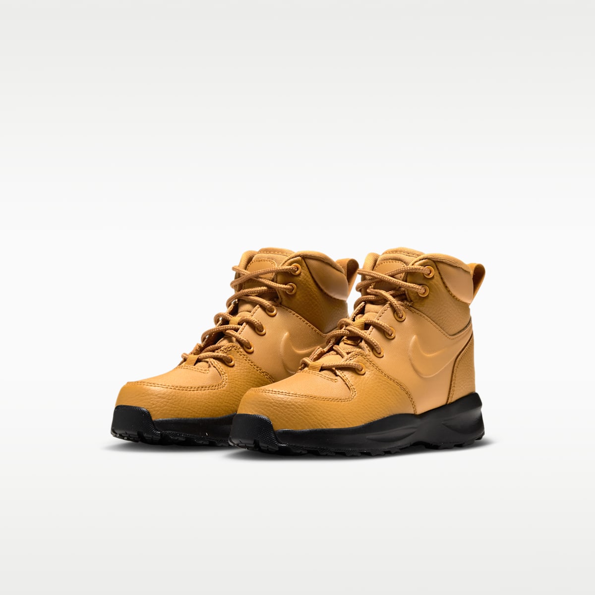 Nike Manoa 17 Little Kid's Boots - Wheat/Black/Wheat - Image 5