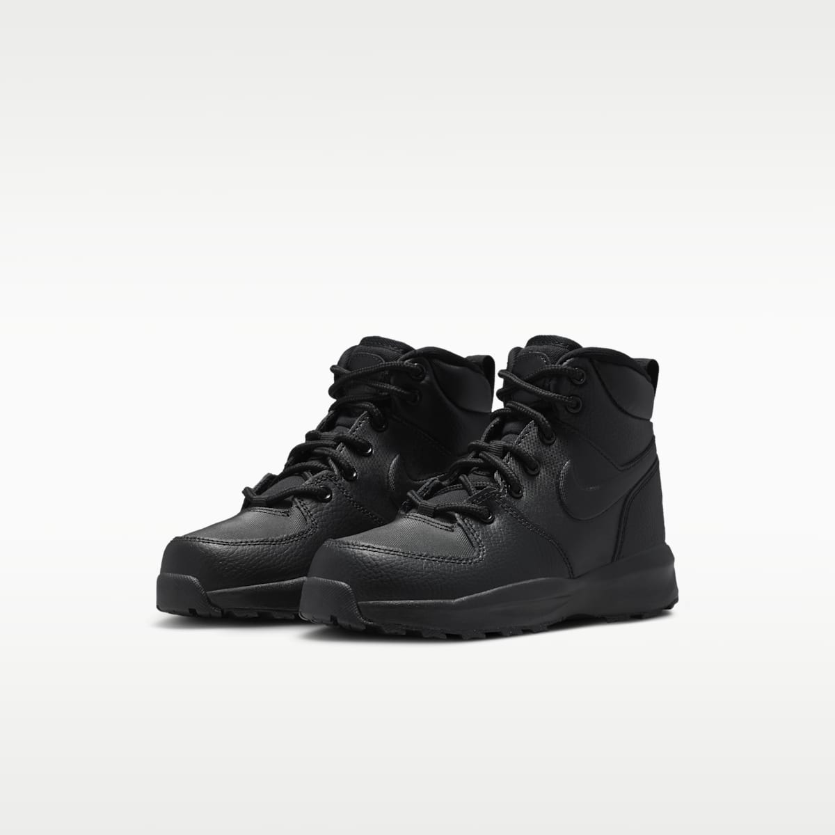 Nike Manoa 17 Little Kid's Boots - Black/Black/Black - Image 5