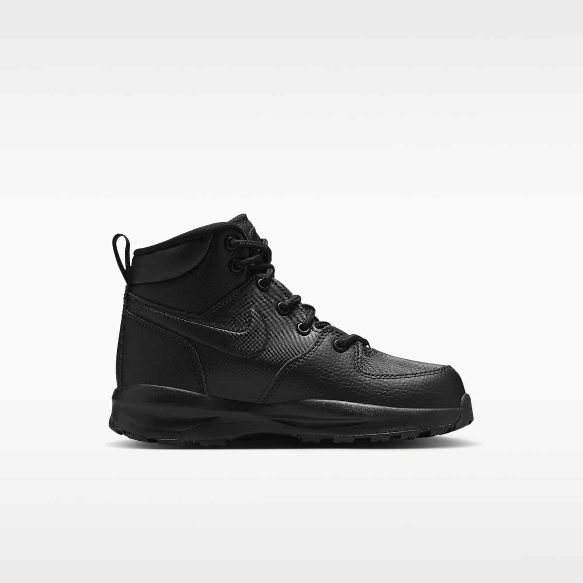 Nike Manoa 17 Little Kid's Boots - Black/Black/Black - Image 3