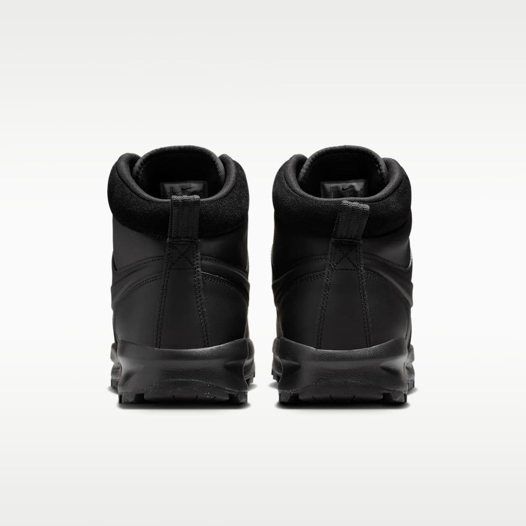 Nike Manoa Leather Men's Boots - Black/Black/Black - Image 6