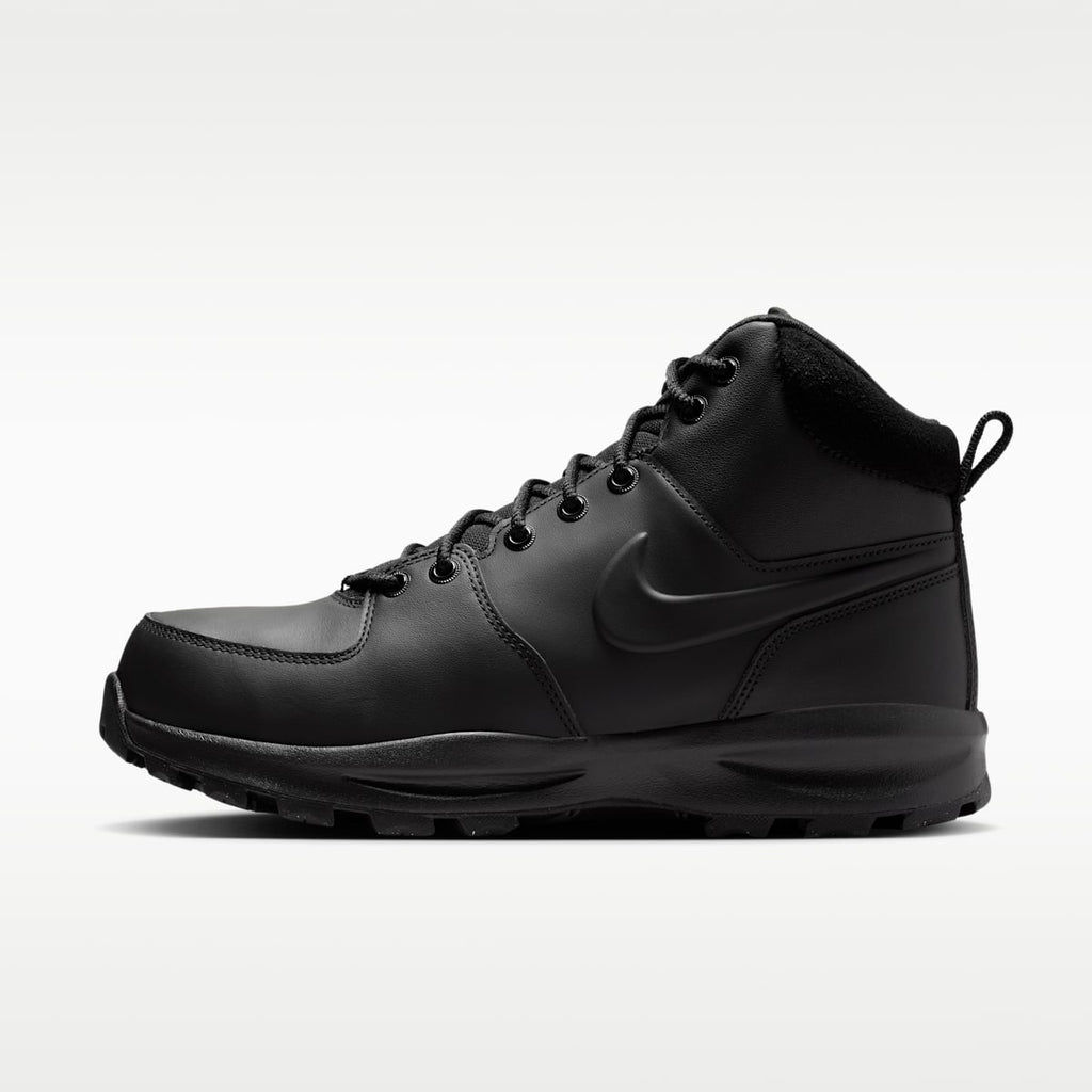 Nike Manoa Leather Men's Boots - Black/Black/Black - Image 1
