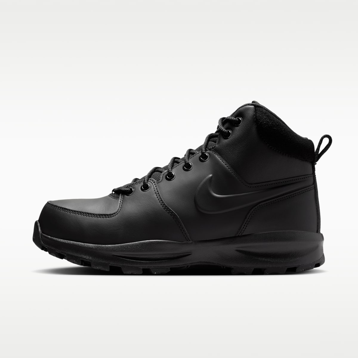 Nike Manoa Leather Men's Boots - Black/Black/Black - Image 1