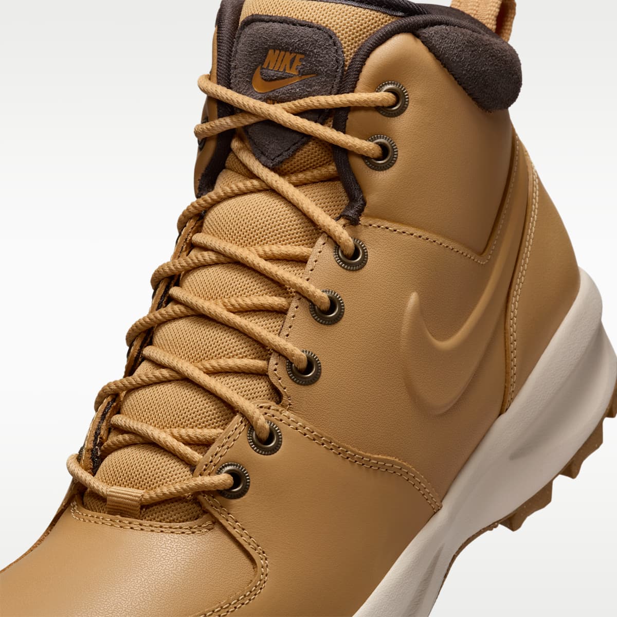 Nike Manoa Leather Men's Boots - Haystack/Velvet Brown/Birch/Haystack - Image 7