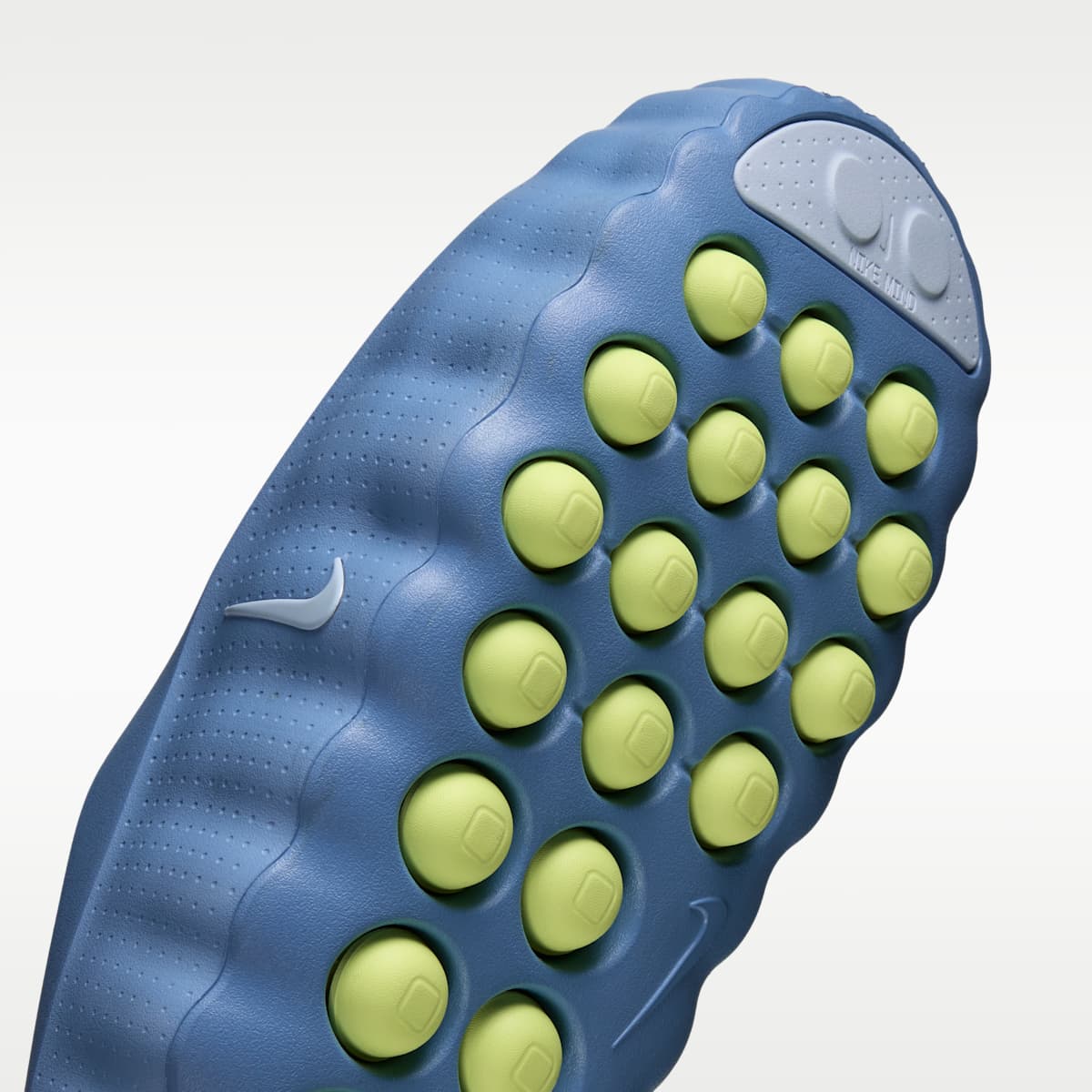 Nike Mind 001 Men's Pregame Mules - Work Blue/Light Lemon Twist/Hydrogen Blue - Image 6