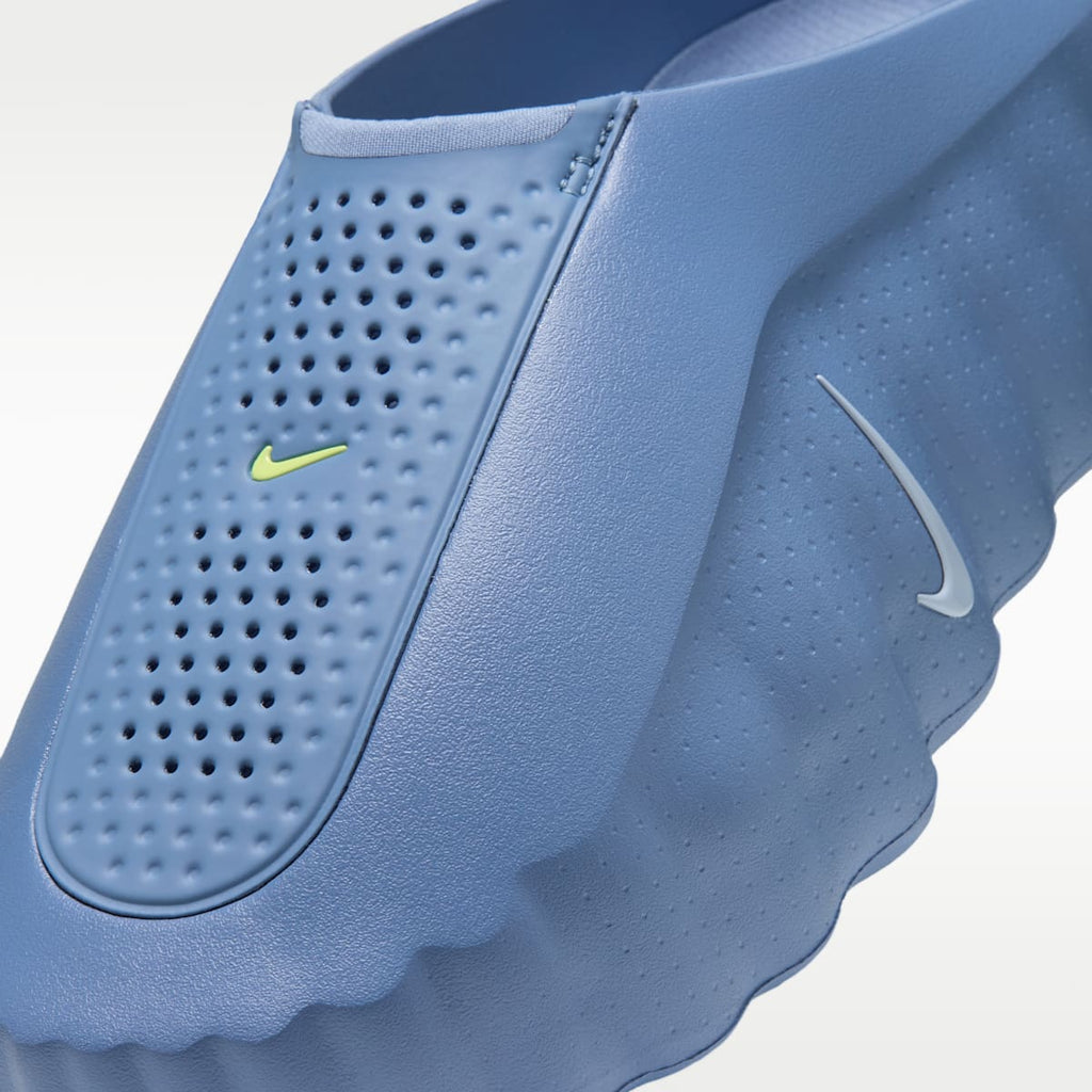Nike Mind 001 Men's Pregame Mules - Work Blue/Light Lemon Twist/Hydrogen Blue - Image 7