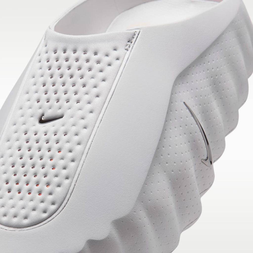 Nike Mind 001 Men's Pregame Mules - Light Smoke Grey/Photon Dust/Hyper Crimson/Chrome - Image 7