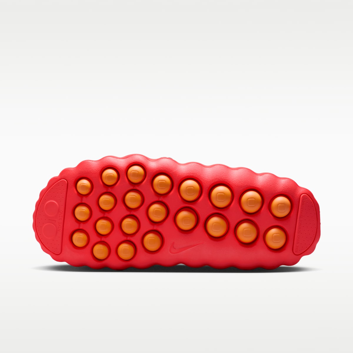 Nike Mind 001 Men's Pregame Mules - Solar Red/Hyper Crimson/Black/Chrome - Image 3