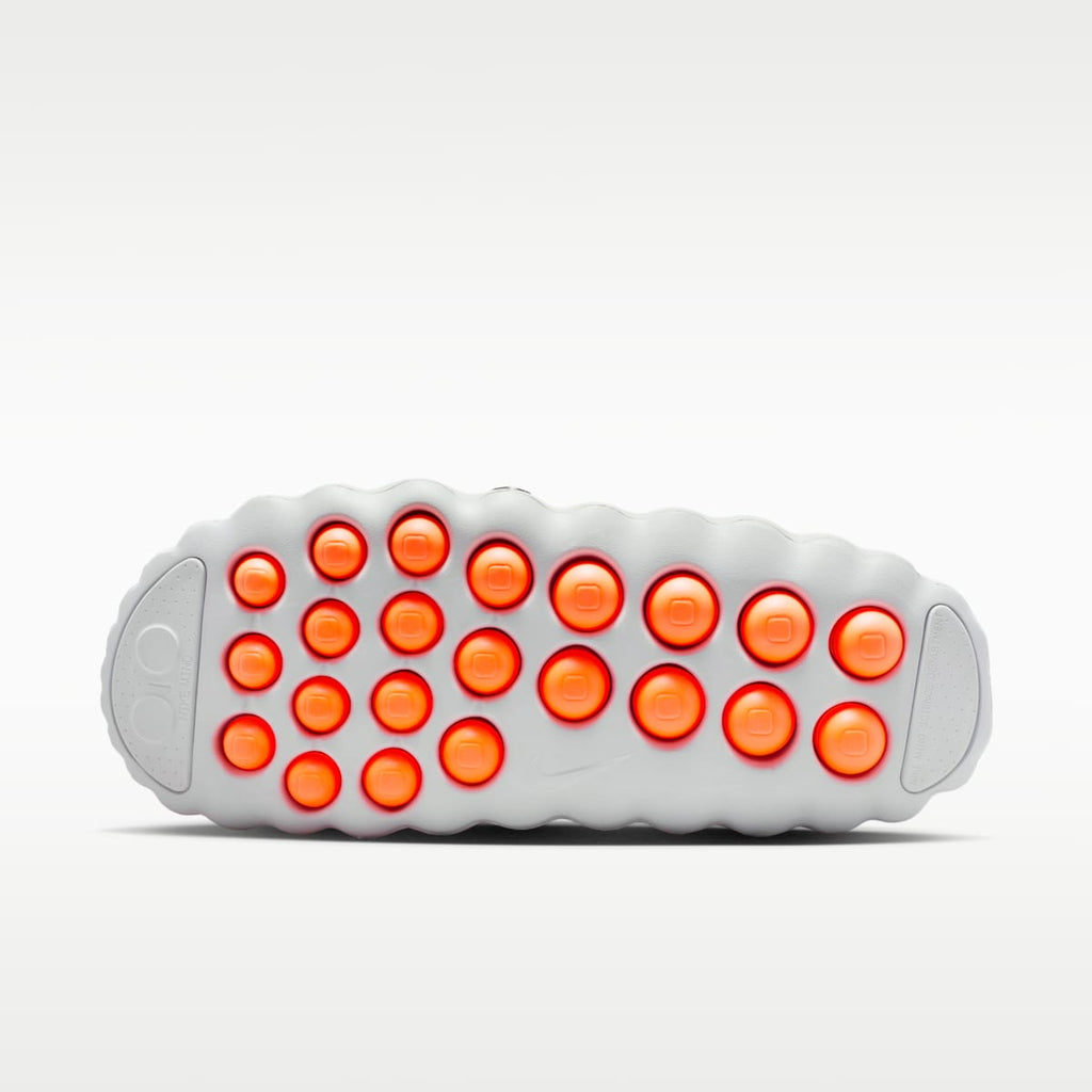 Nike Mind 001 Men's Pregame Mules - Light Smoke Grey/Photon Dust/Hyper Crimson/Chrome - Image 3