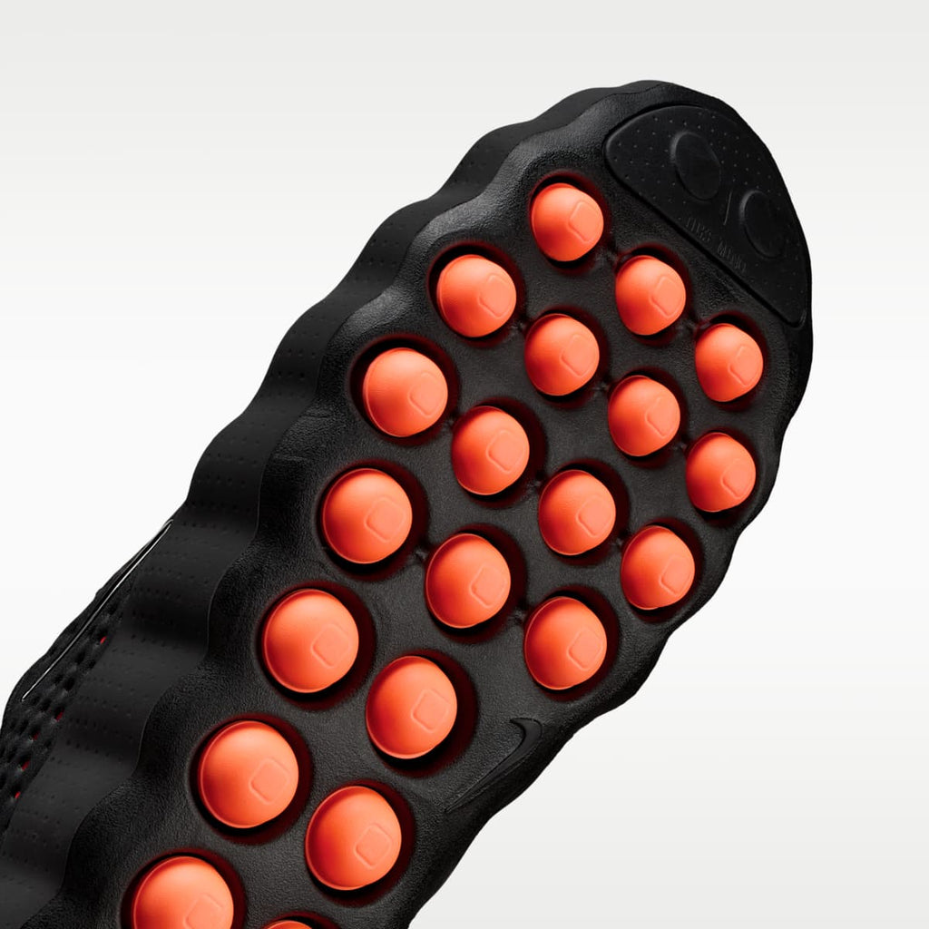Nike Mind 002 Men's Pregame Shoes - Black/Hyper Crimson/Hyper Crimson/Chrome - Image 7