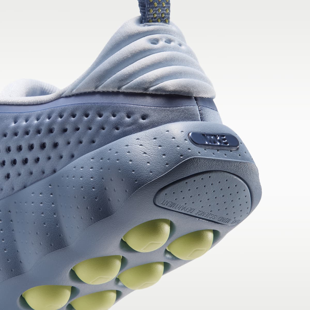 Nike Mind 002 Men's Pregame Shoes - Work Blue/Hydrogen Blue/Light Lemon Twist - Image 9