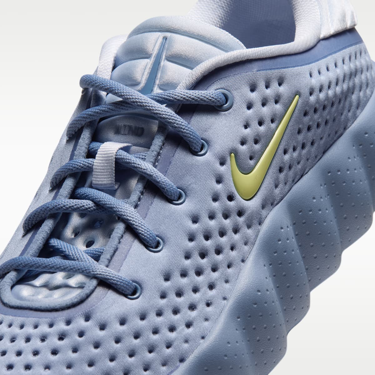 Nike Mind 002 Men's Pregame Shoes - Work Blue/Hydrogen Blue/Light Lemon Twist - Image 8