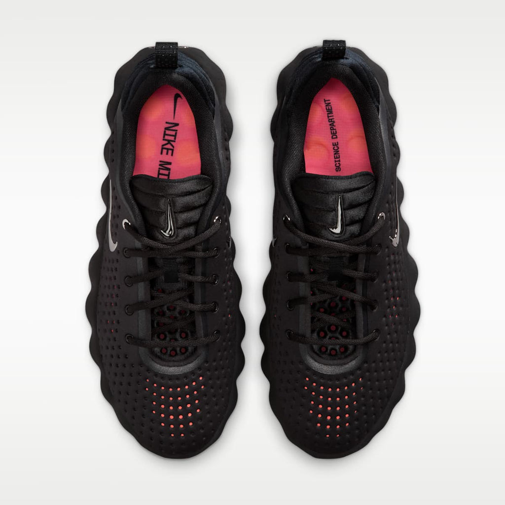 Nike Mind 002 Men's Pregame Shoes - Black/Hyper Crimson/Hyper Crimson/Chrome - Image 4