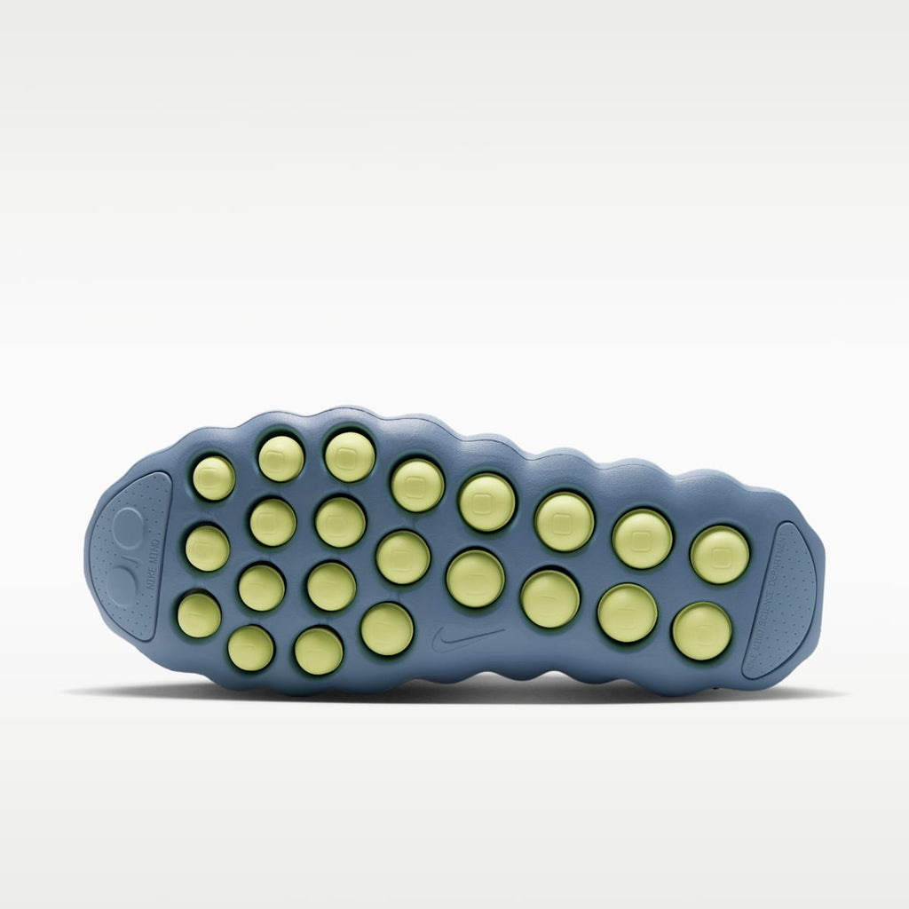 Nike Mind 002 Men's Pregame Shoes - Work Blue/Hydrogen Blue/Light Lemon Twist - Image 2