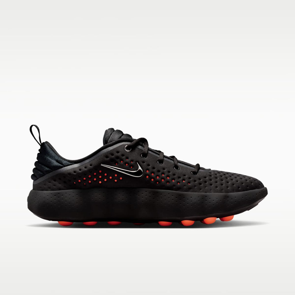 Nike Mind 002 Men's Pregame Shoes - Black/Hyper Crimson/Hyper Crimson/Chrome - Image 3