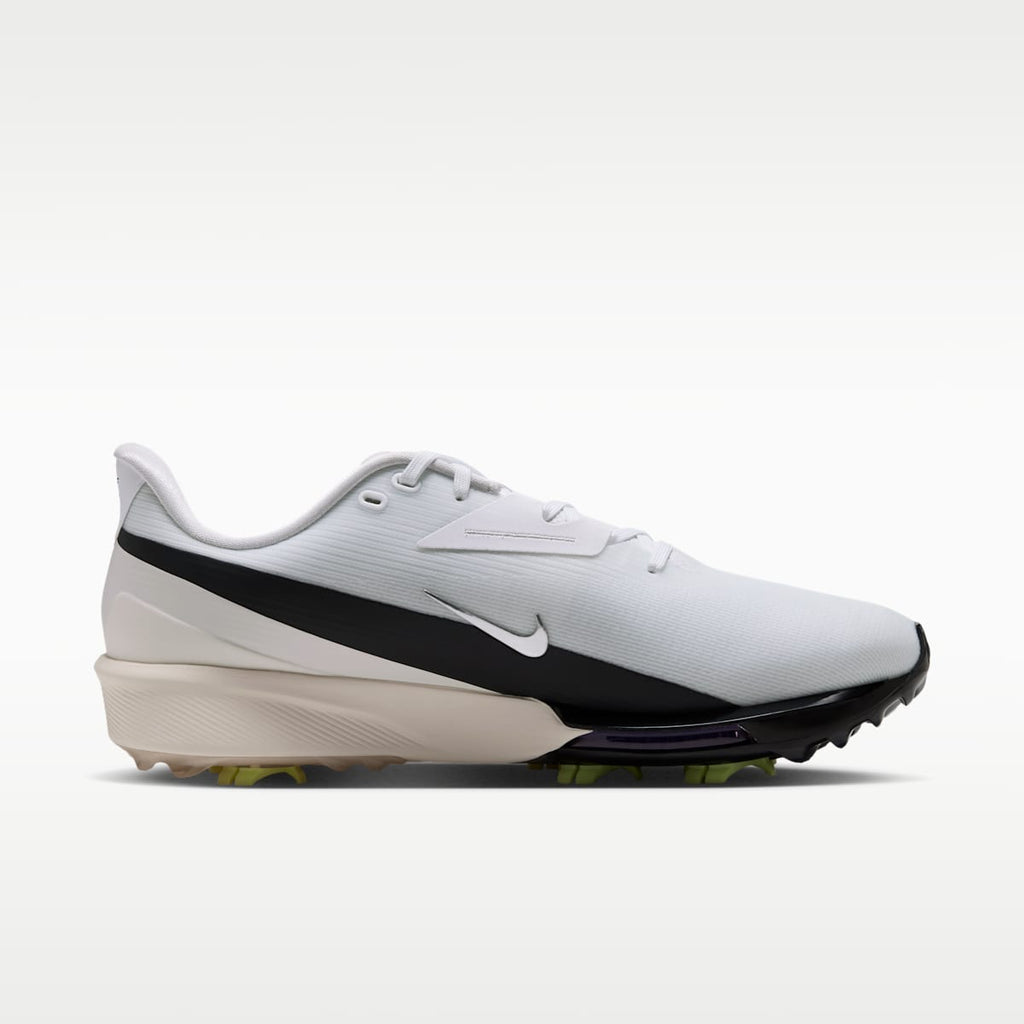 Nike NEXT% TOUR 3 Golf Shoes - White/Action Grape/Black/Metallic Silver - Image 3