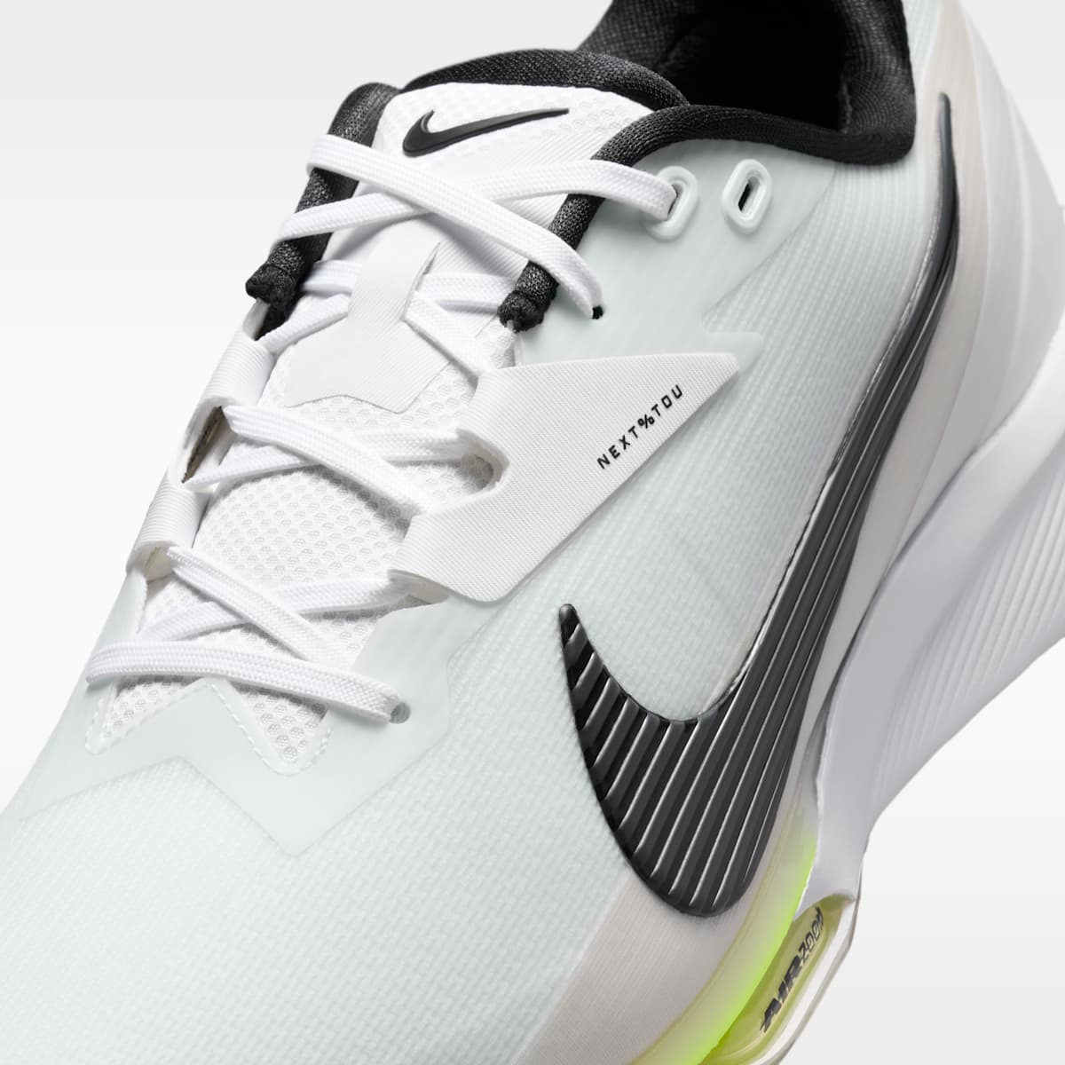 Nike NEXT% TOUR 3 Golf Shoes - White/Phantom/Black - Image 8