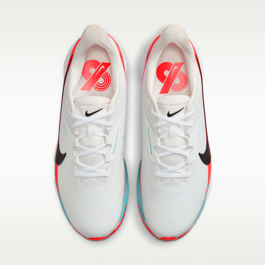 Women's Nike NEXT% TOUR 3 Golf Shoes - Summit White/Bright Crimson/Dusty Cactus/Black