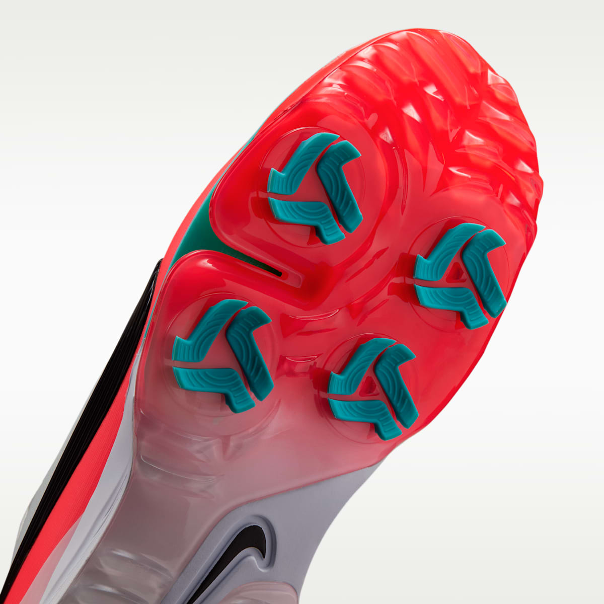 Nike NEXT% TOUR 3 Golf Shoes - Summit White/Bright Crimson/Dusty Cactus/Black - Image 7