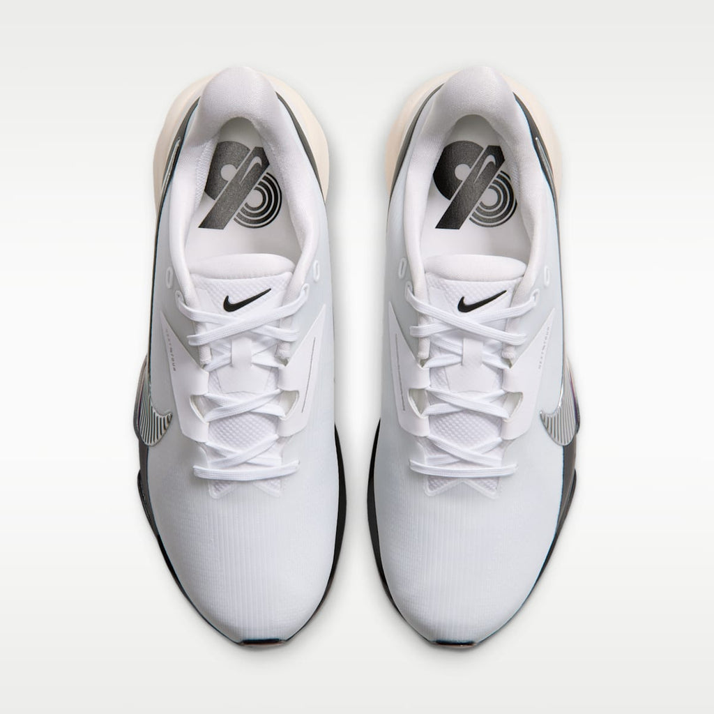 Nike NEXT% TOUR 3 Golf Shoes - White/Action Grape/Black/Metallic Silver - Image 4