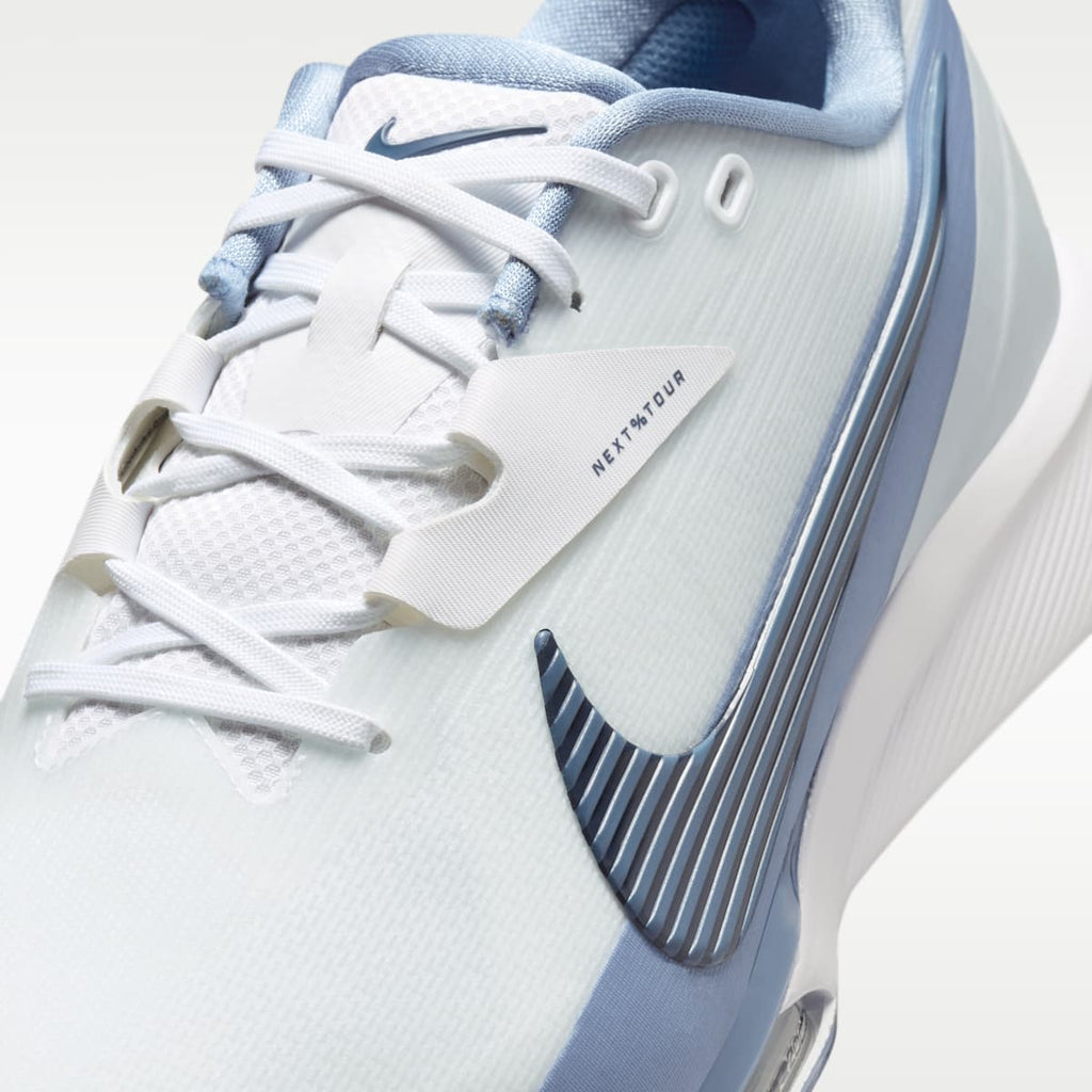 Nike NEXT% TOUR 3 Golf Shoes - White/Work Blue/Thunder Blue - Image 8