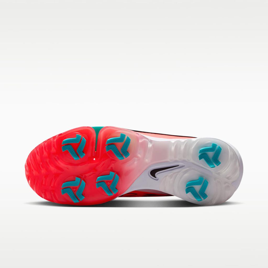 Nike NEXT% TOUR 3 Golf Shoes - Summit White/Bright Crimson/Dusty Cactus/Black - Image 2