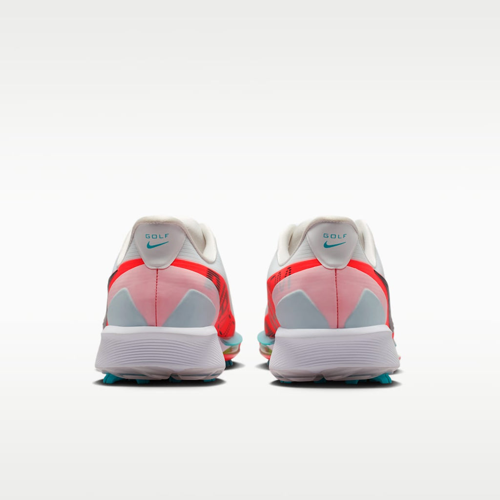 Women's Nike NEXT% TOUR 3 Golf Shoes - Summit White/Bright Crimson/Dusty Cactus/Black