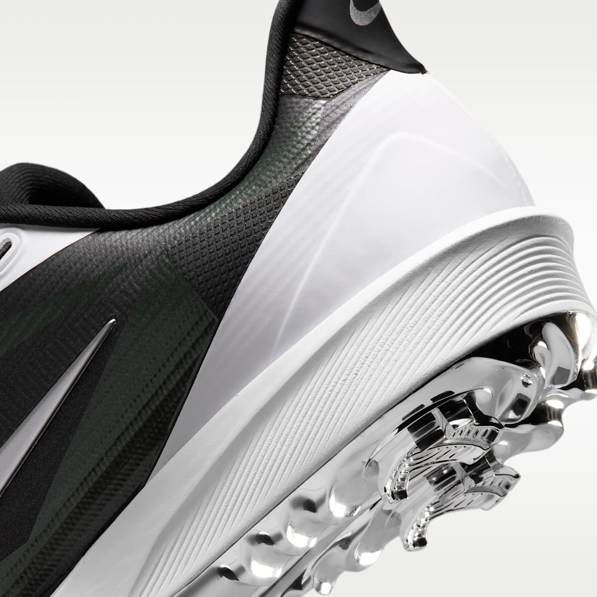 Nike NEXT% TOUR 3 Golf Shoes - White/Metallic Silver/Fir/Black - Image 9