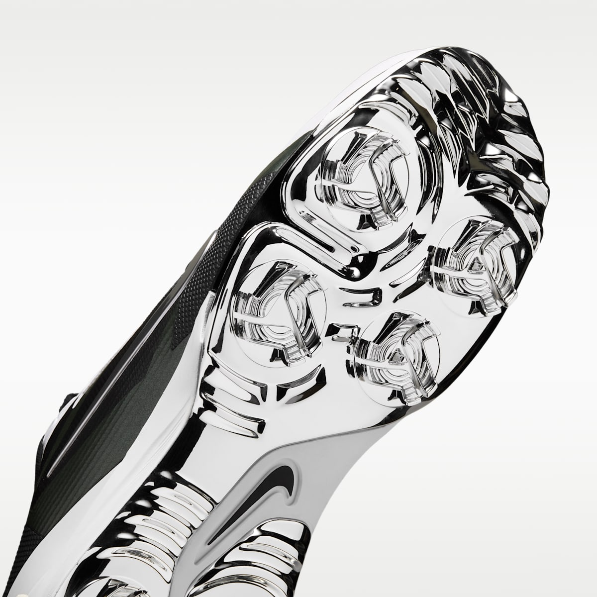 Women's Nike NEXT% TOUR 3 Golf Shoes - White/Metallic Silver/Fir/Black