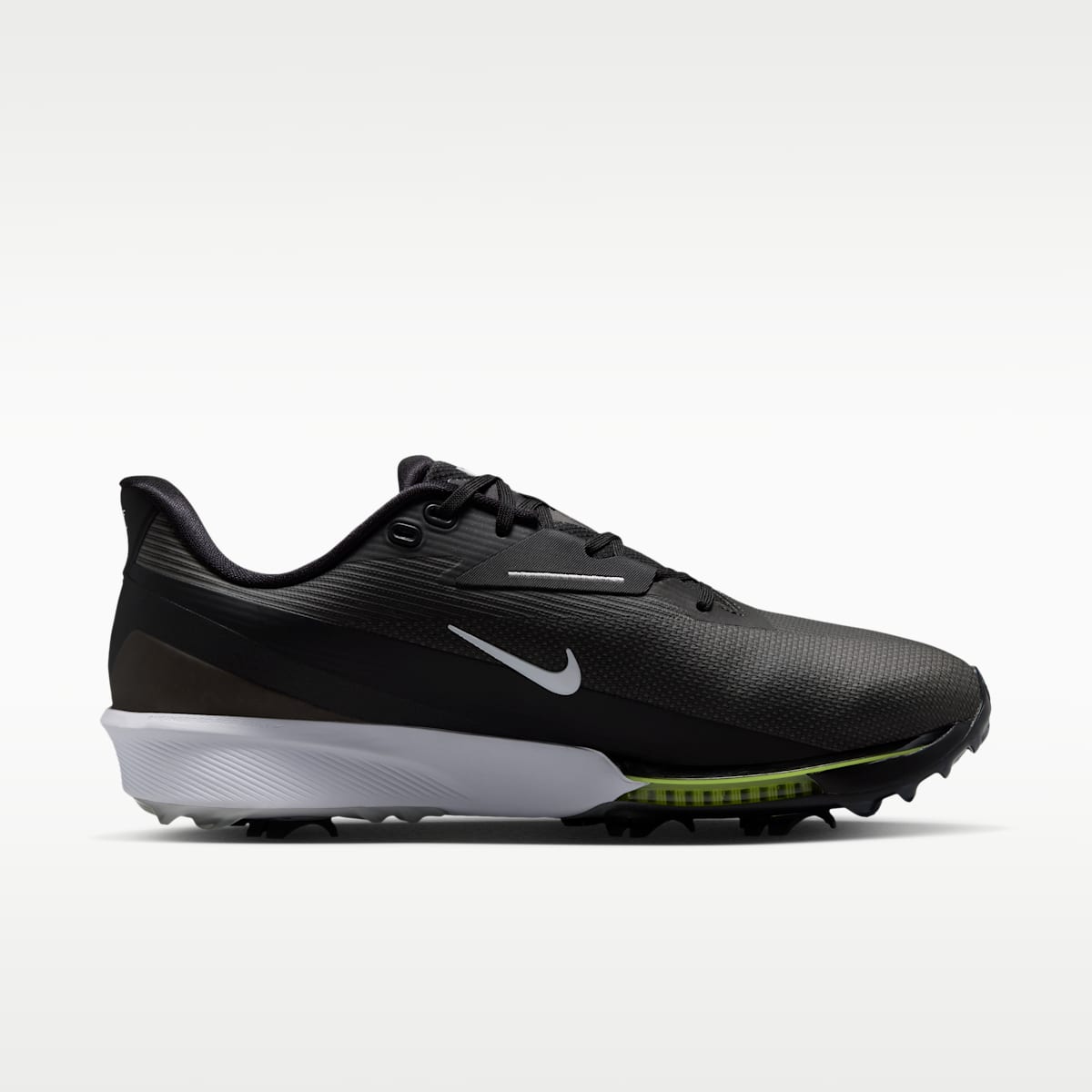 Nike NEXT% Tour 3 Golf Shoes (Wide) - Black/Light Smoke Grey/White - Image 3