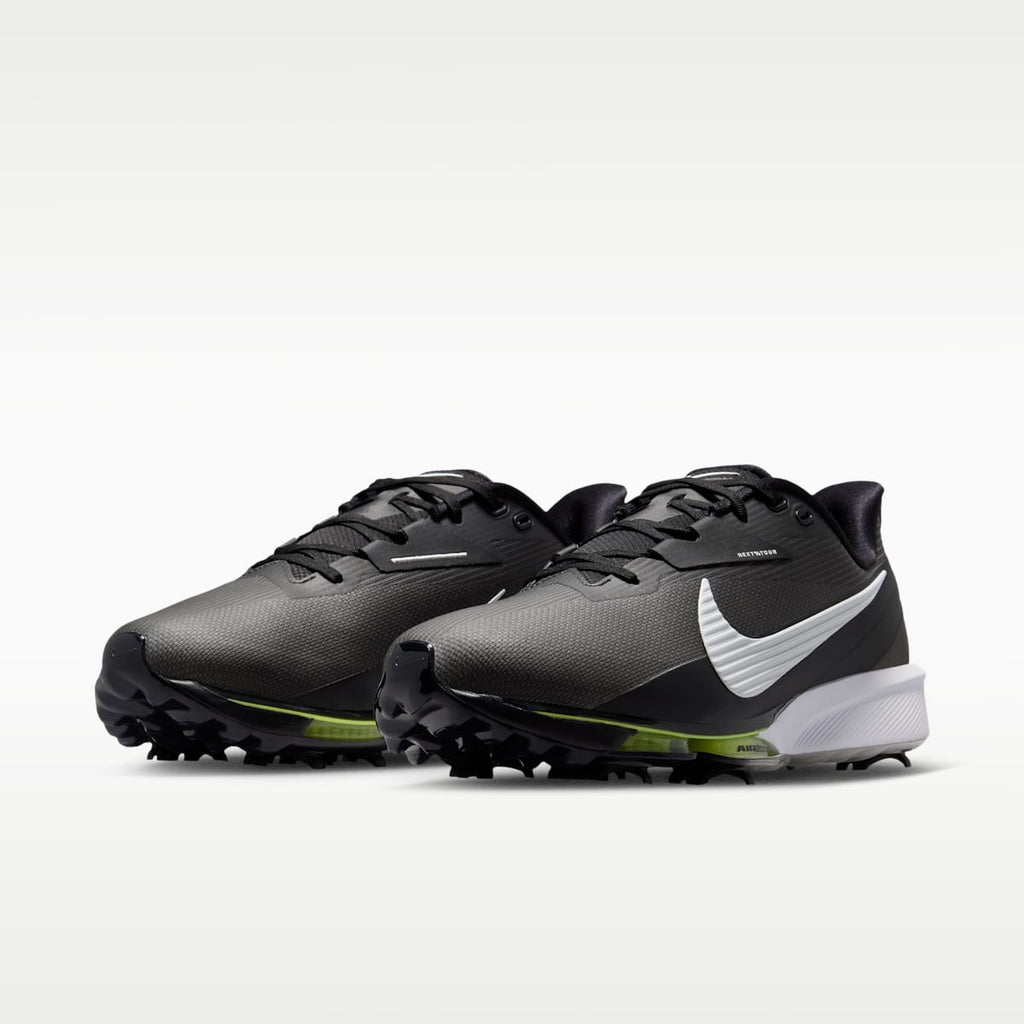 Nike NEXT% Tour 3 Golf Shoes (Wide) - Black/Light Smoke Grey/White - Image 5