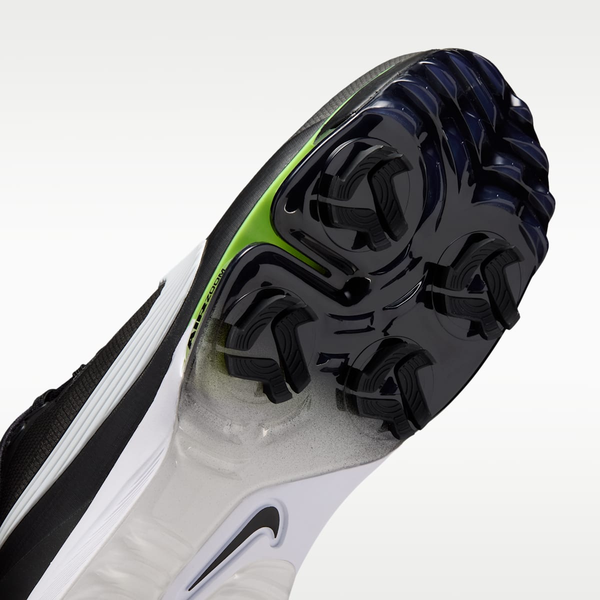 Women's Nike NEXT% Tour 3 Golf Shoes (Wide) - Black/Light Smoke Grey/White