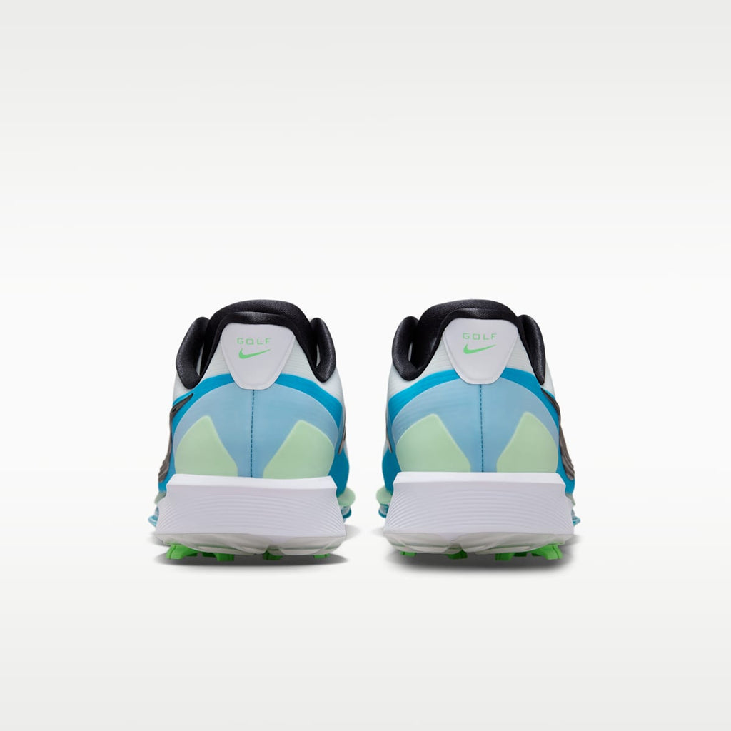 Nike NEXT% TOUR 3 Golf Shoes - White/Summit White/Light Current Blue/Black - Image 6