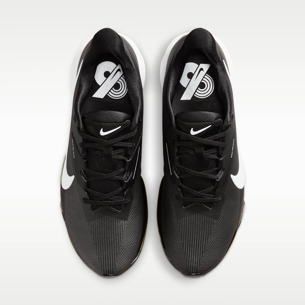 Nike NEXT% TOUR 3 Golf Shoes - Black/Light Smoke Grey/White - Image 4