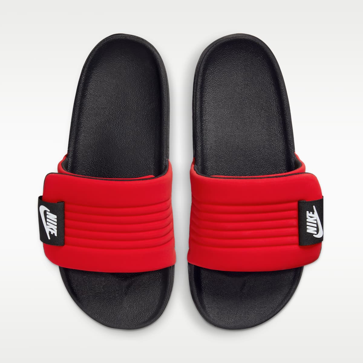 Nike Offcourt Adjust Men's Slides - University Red/Black/White - Image 5