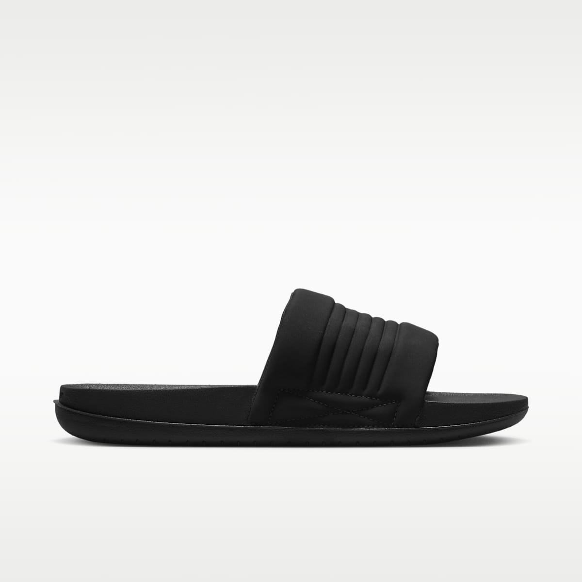 Nike Offcourt Adjust Men's Slides - Black/Black/White - Image 4