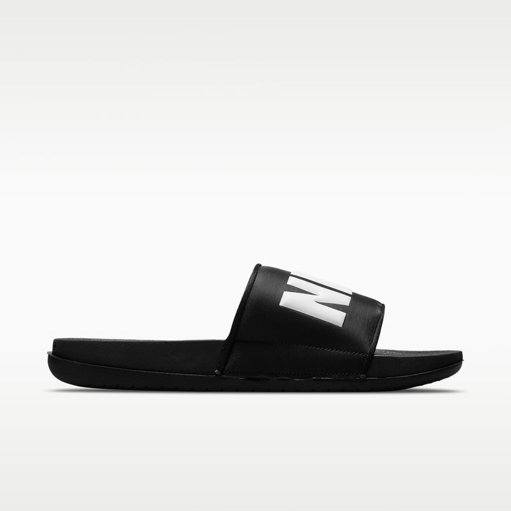 Nike Offcourt Men's Slides - Black/Black/White - Image 4