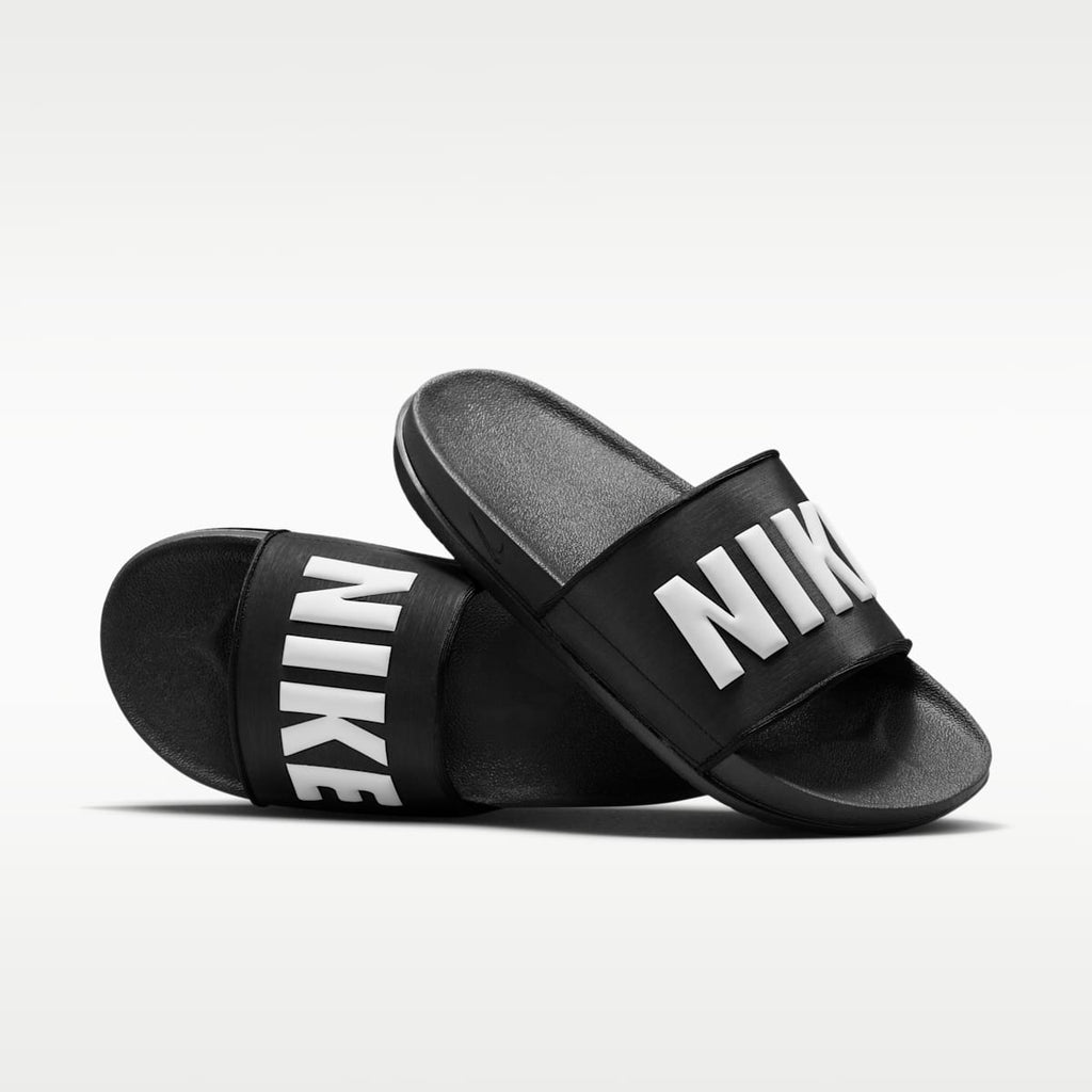 Nike Offcourt Men's Slides - Black/Black/White - Image 1