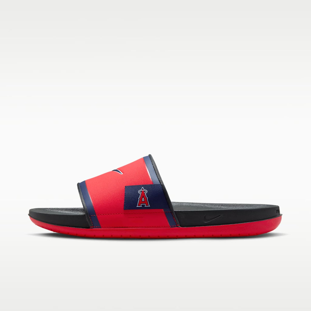 Nike Offcourt (Los Angeles Angels) Offcourt Slides - University Red/Dark Smoke Grey/Midnight Navy - Image 2