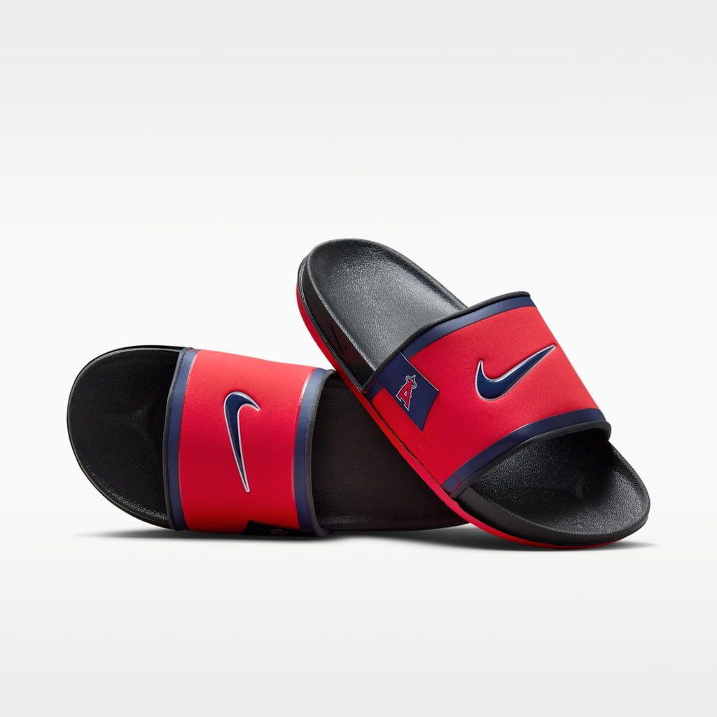 Nike Offcourt (Los Angeles Angels) Offcourt Slides - University Red/Dark Smoke Grey/Midnight Navy - Image 1