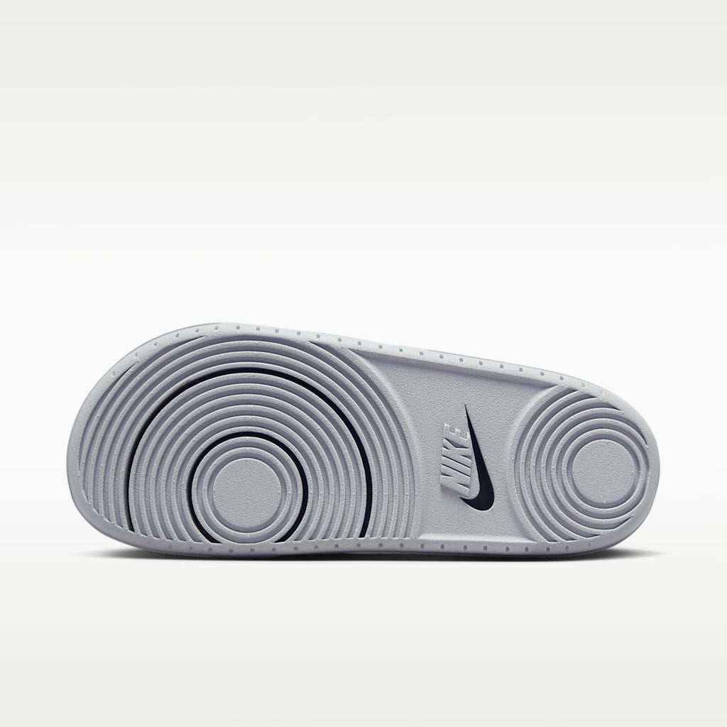 Nike Offcourt (Los Angeles Dodgers) Offcourt Slides - Wolf Grey/Dark Smoke Grey/Deep Royal Blue - Image 3